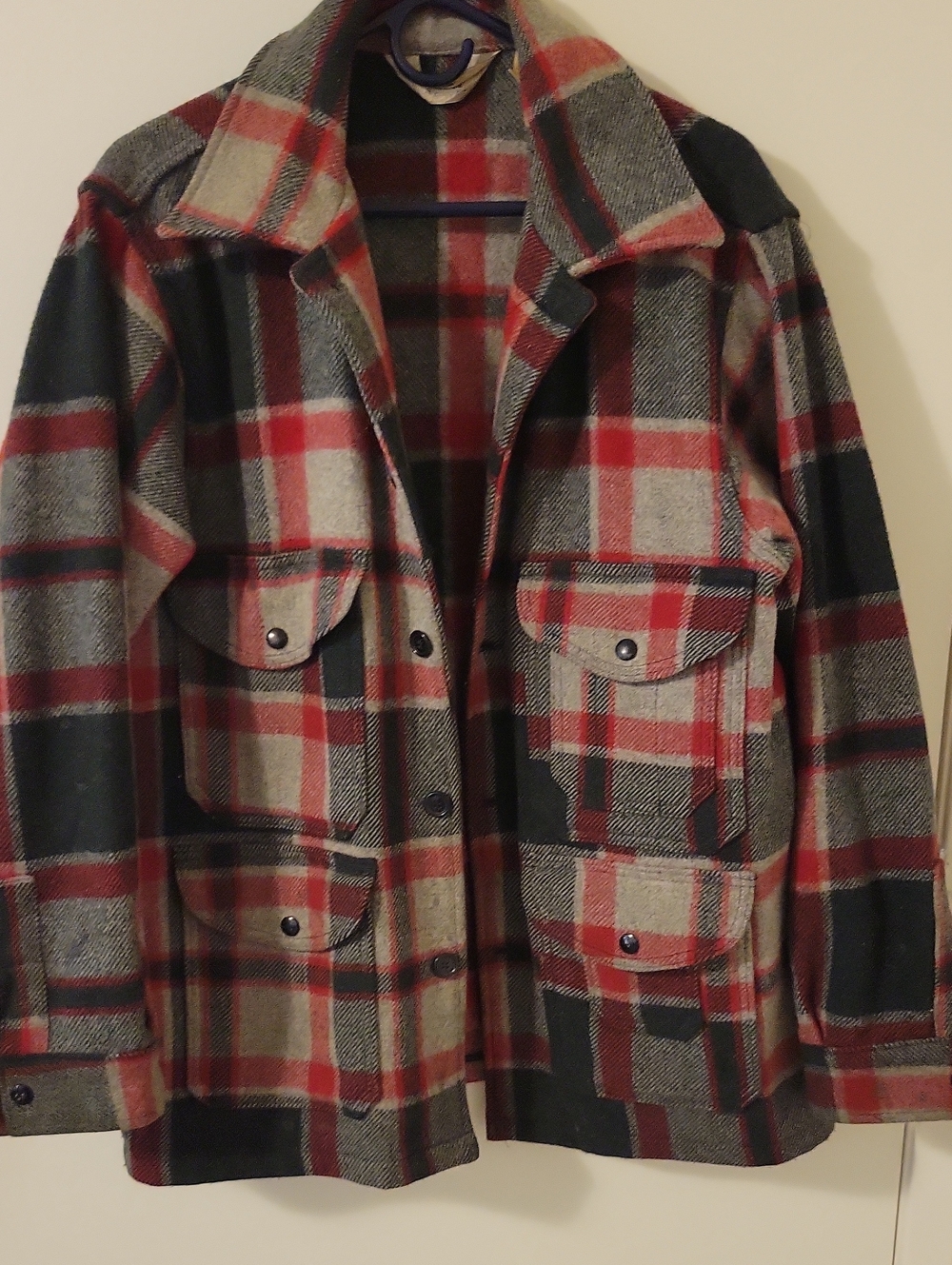 Vintage Woolrich Midel 503 Men's Heavy Wool Cruiser Hunting Coat